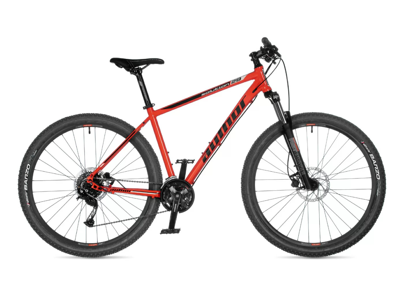 Фото Велосипед AUTHOR Solution 29 2022 Оранжево-чёрно-белый со склада магазина СпортСЕ