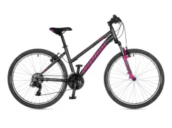 Велосипед женский AUTHOR Unica 2023 Серо-розово-чёрный