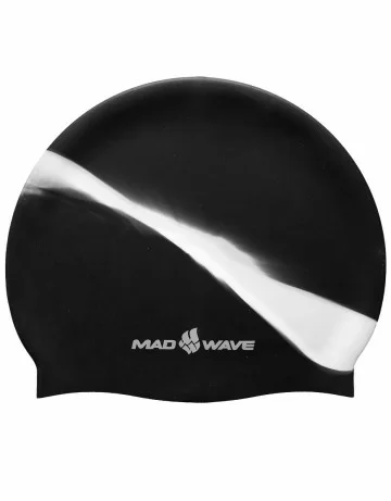 Фото Шапочка для плавания Mad Wave Multi Big L black M0531 11 2 01W со склада магазина СпортСЕ