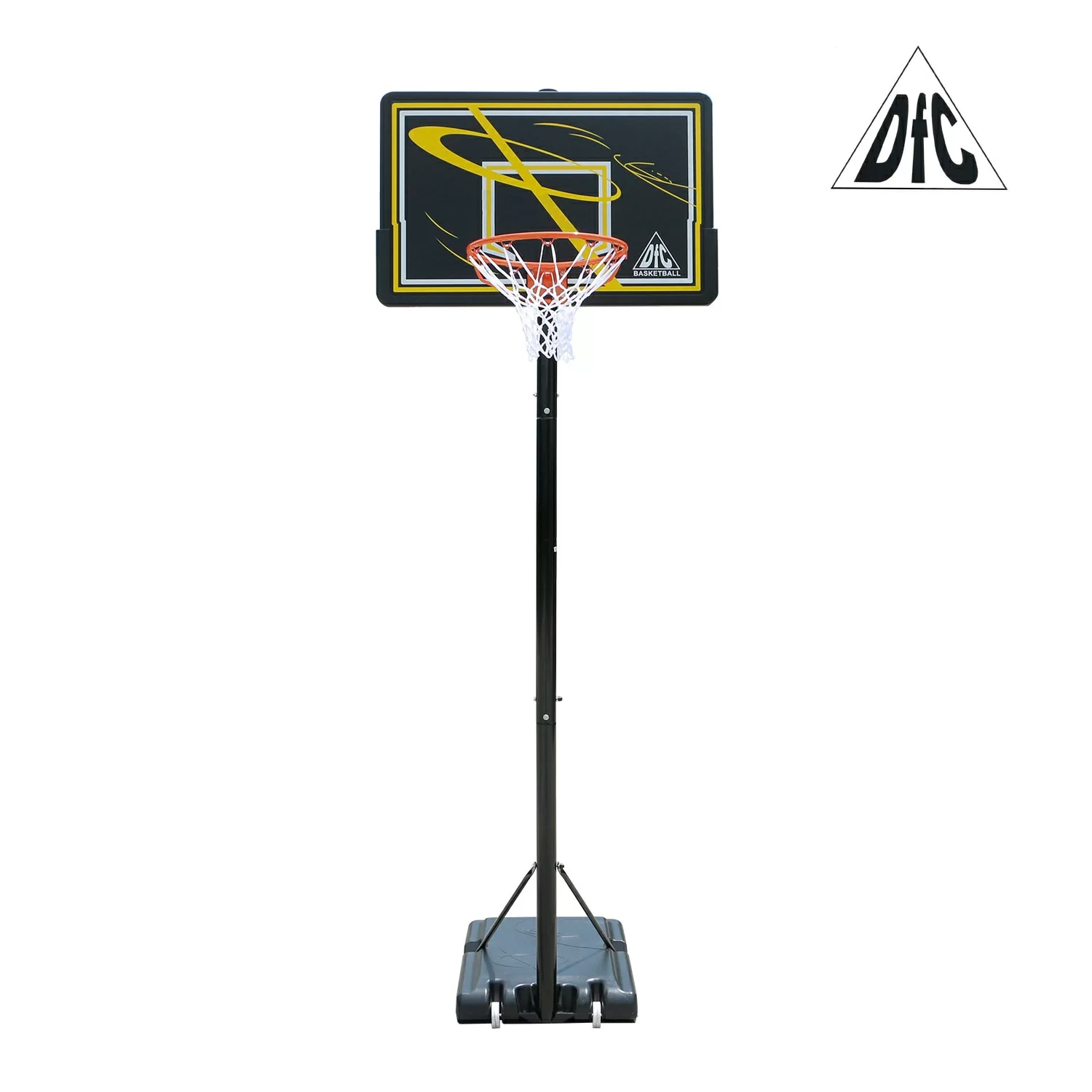 Фото Мобильная баскетбольная стойка DFC 112х72см п/э KIDSF со склада магазина СпортСЕ