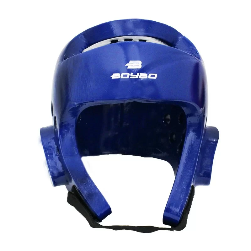 Фото Шлем тхэквондо BoyBo Premium синий со склада магазина СпортСЕ