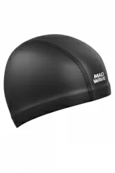 Шапочка для плавания Mad Wave PUT Coated black M0585 01 0 01W