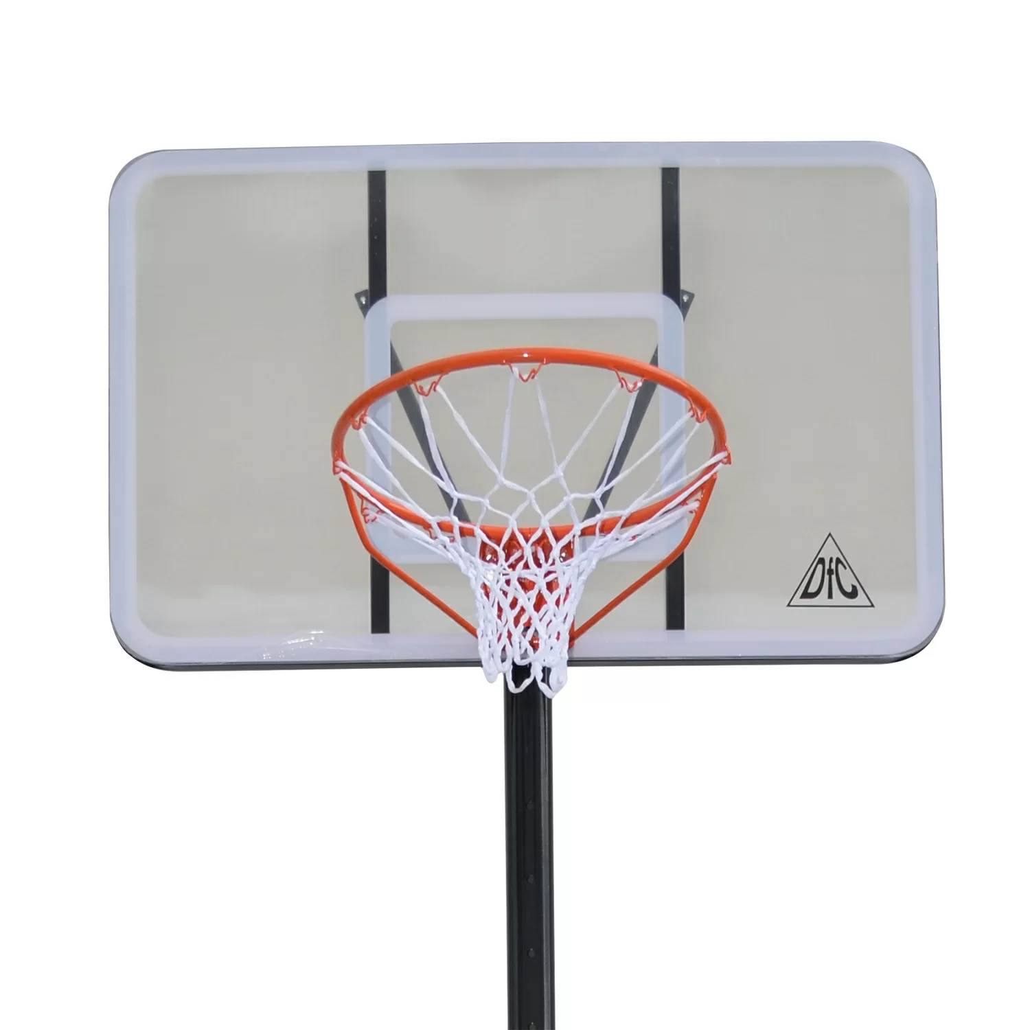 Фото Баскетбольная мобильная стойка DFC STAND44F 112x72см поликарбонат со склада магазина СпортСЕ