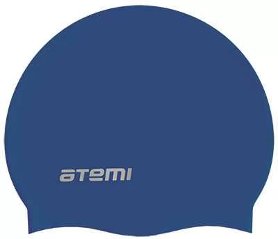 Фото Шапочка для плавания Atemi TC302 Jr тонкий силикон синяя со склада магазина СпортСЕ
