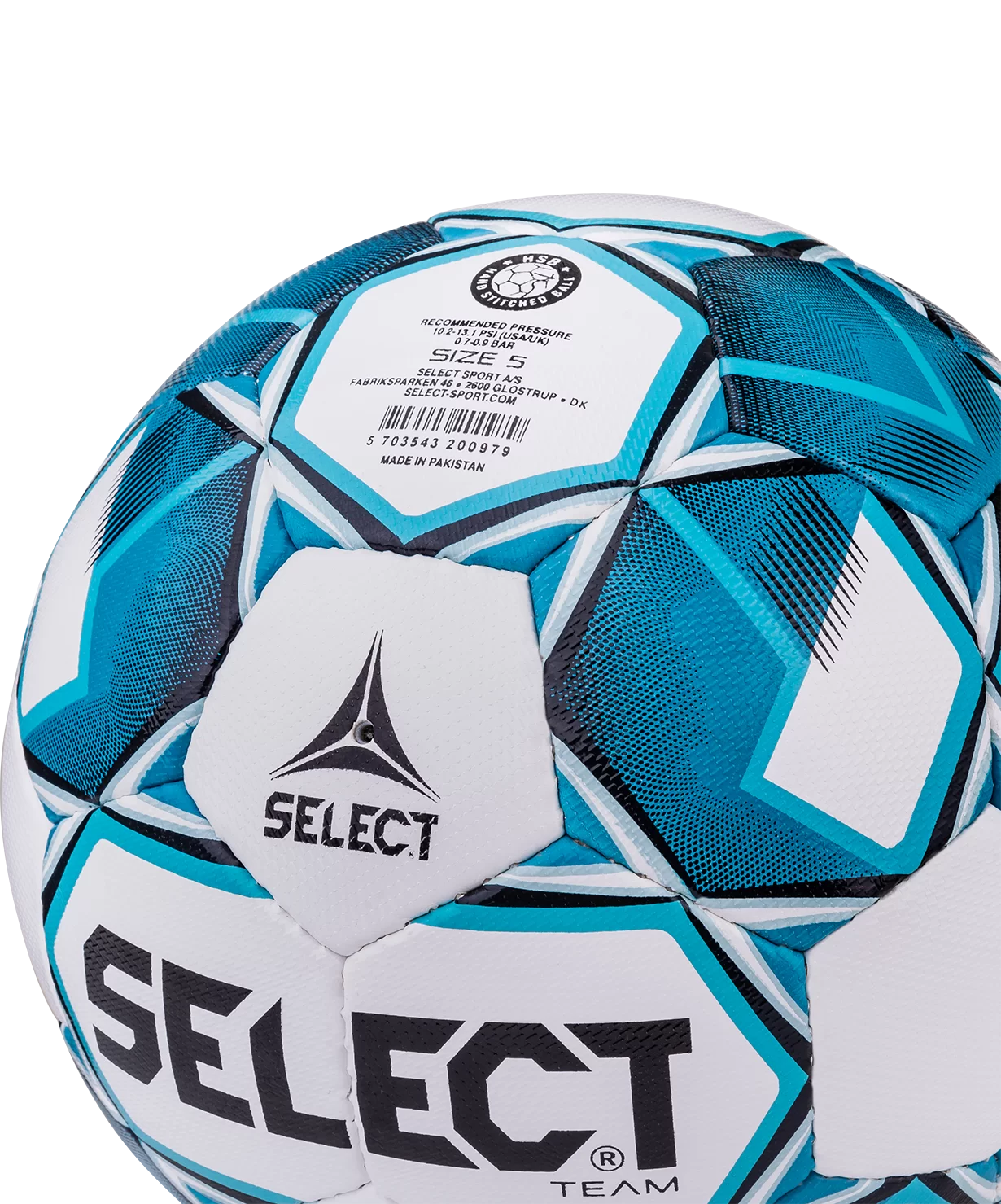 Фото Мяч футбольный Select Team IMS №5 белый/синий/черный 815419 со склада магазина СпортСЕ