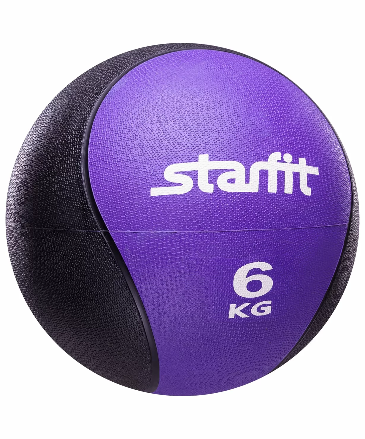 Фото Медбол 6 кг StarFit Pro GB-702 фиолетовый 7304 со склада магазина СпортСЕ
