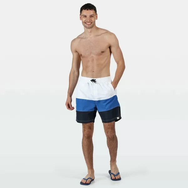 Фото Плавательные шорты Bratchmar VI (Цвет I1Q, Белый/синий) RMM013 со склада магазина СпортСЕ