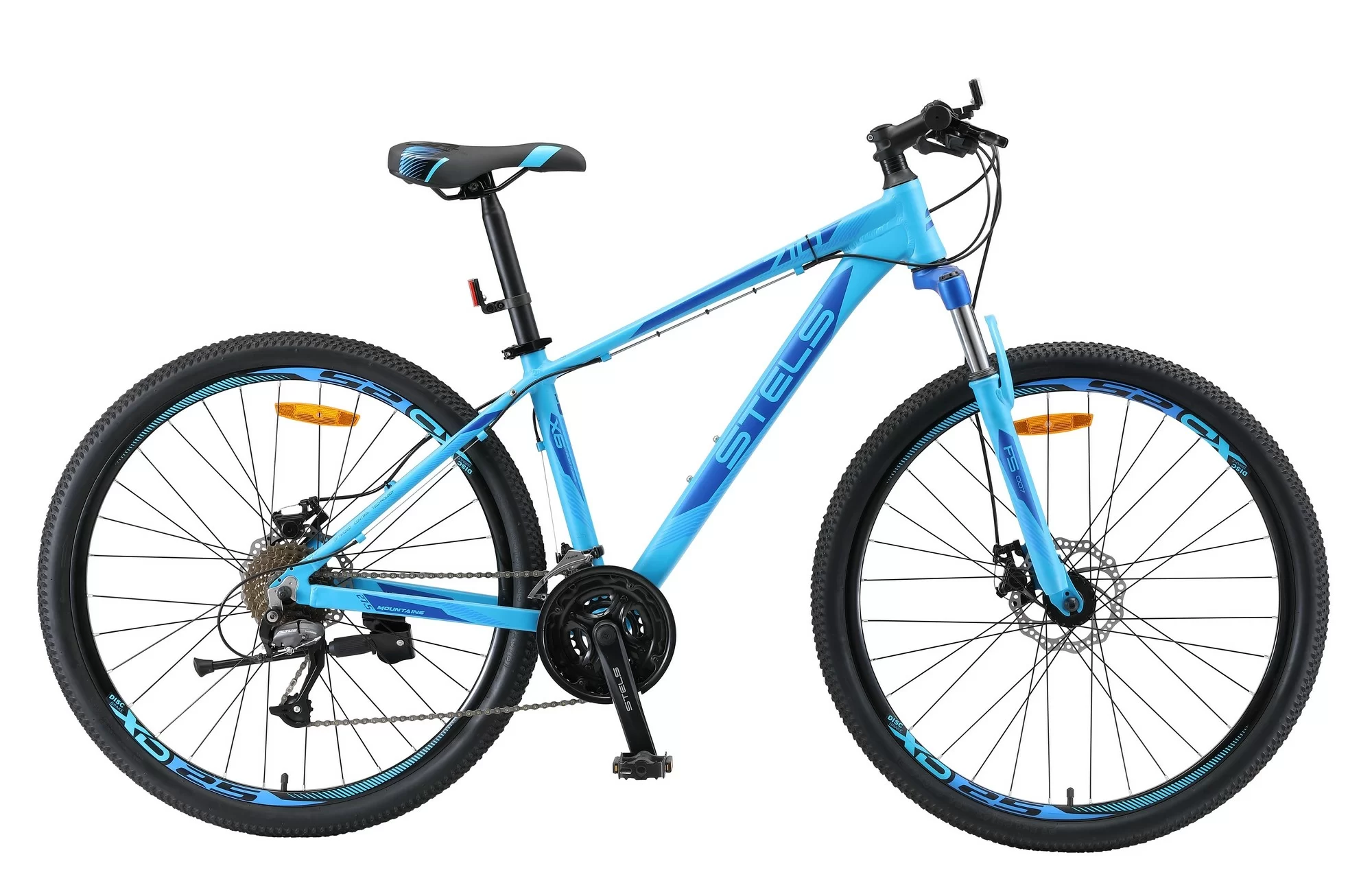 Фото Велосипед Stels Navigator-710 MD 27.5" синий V010 со склада магазина СпортСЕ