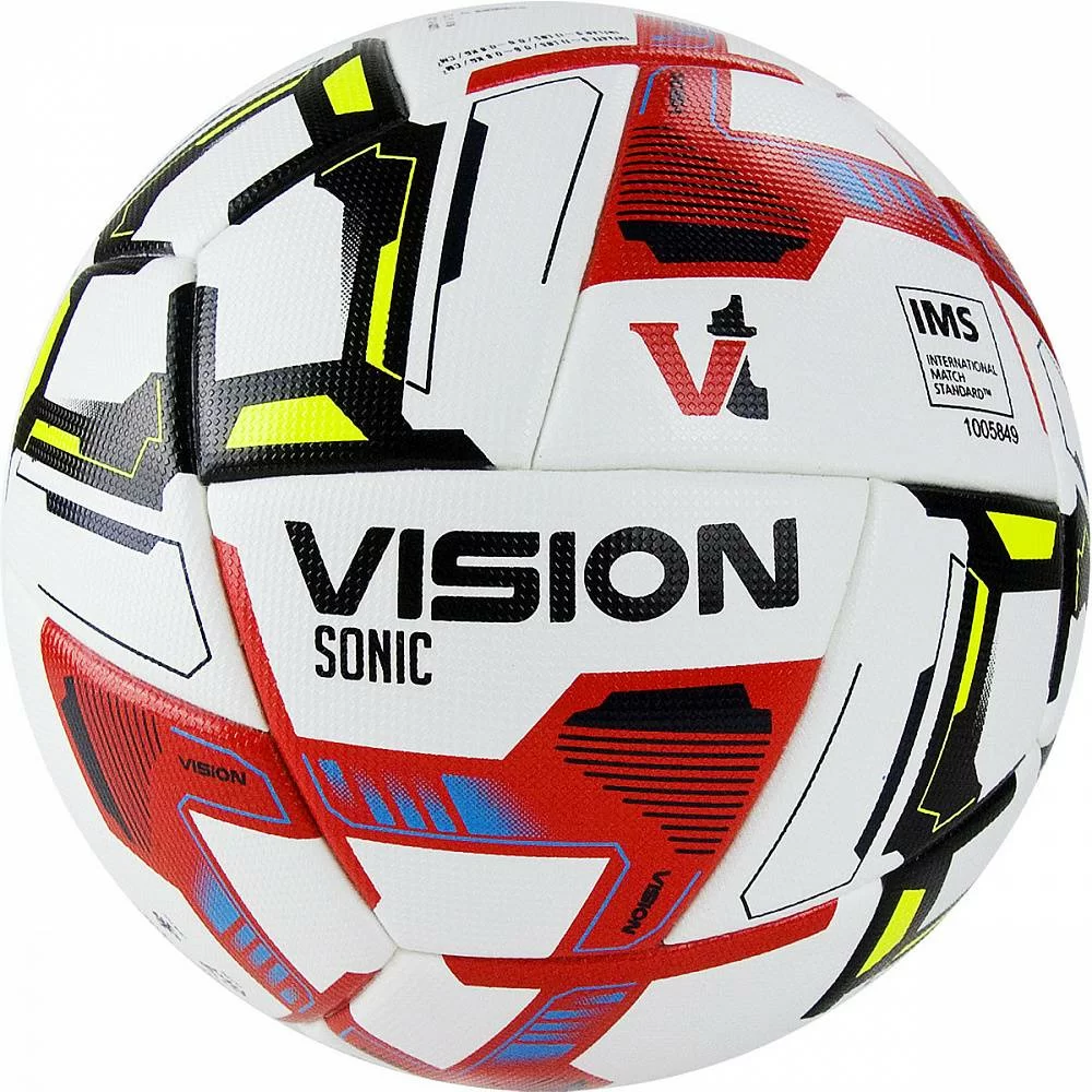 Фото Мяч футбольный Torres Vision Sonic №5 бел-мультикол FV321065 со склада магазина СпортСЕ