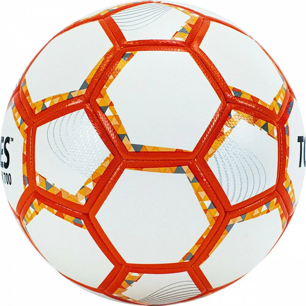 Фото Мяч футбольный Torres BM 700 №5, 32 п PU гибрид. сшив. беж-оранж-сер F320655 со склада магазина СпортСЕ