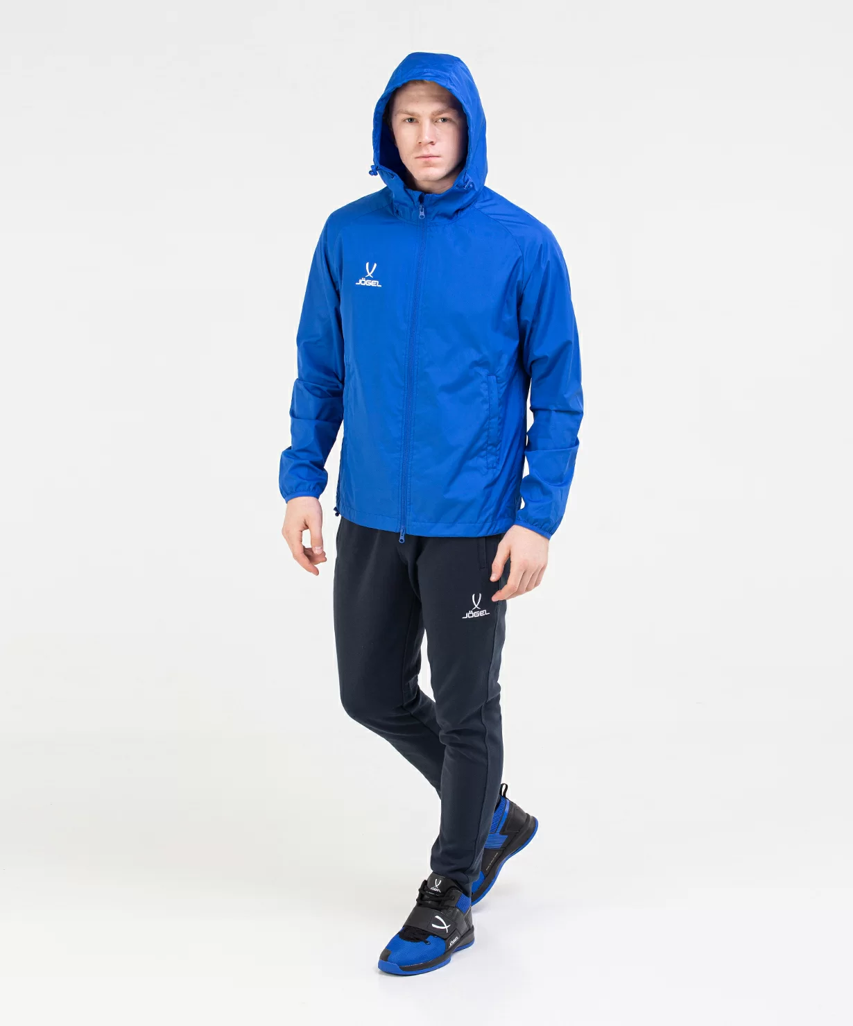 Фото Куртка ветрозащитная CAMP Rain Jacket, синий со склада магазина СпортСЕ