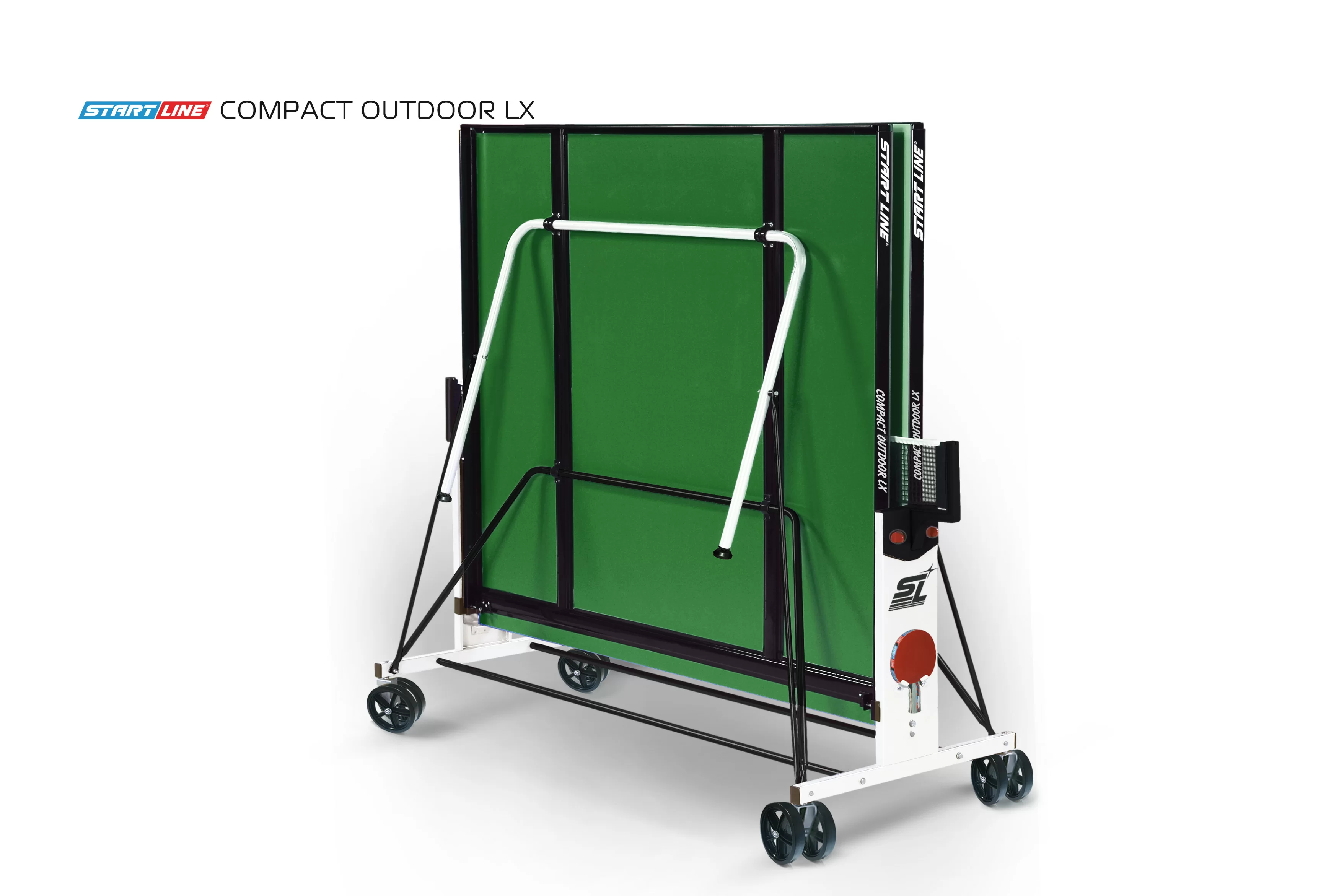 Фото Теннисный стол Start Line Compact Outdoor LX green со склада магазина СпортСЕ