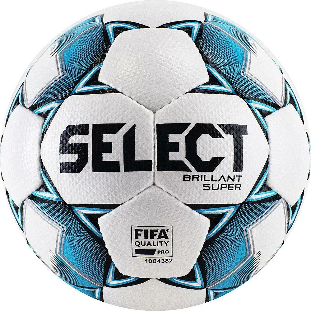 Фото Мяч футбольный Select Br.Super FIFA №5 бел/гол/сер 810108 со склада магазина СпортСЕ