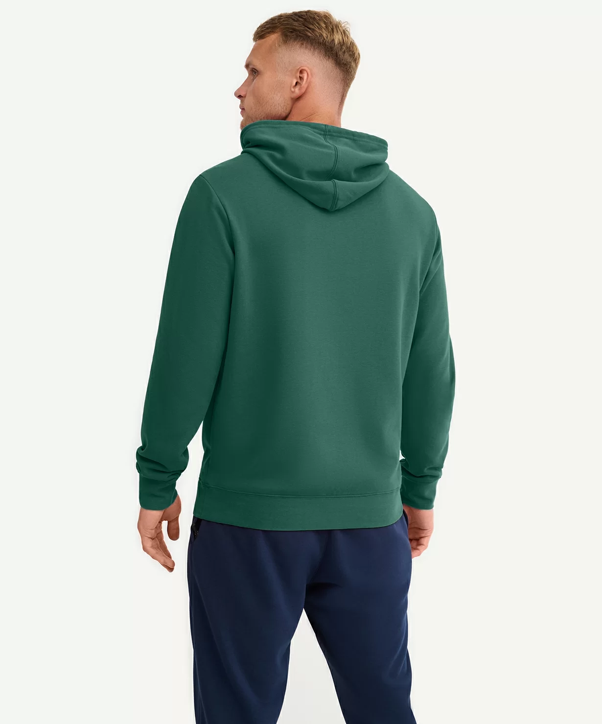 Фото Худи ESSENTIAL Cotton Hoodie, темно-зеленый со склада магазина СпортСЕ