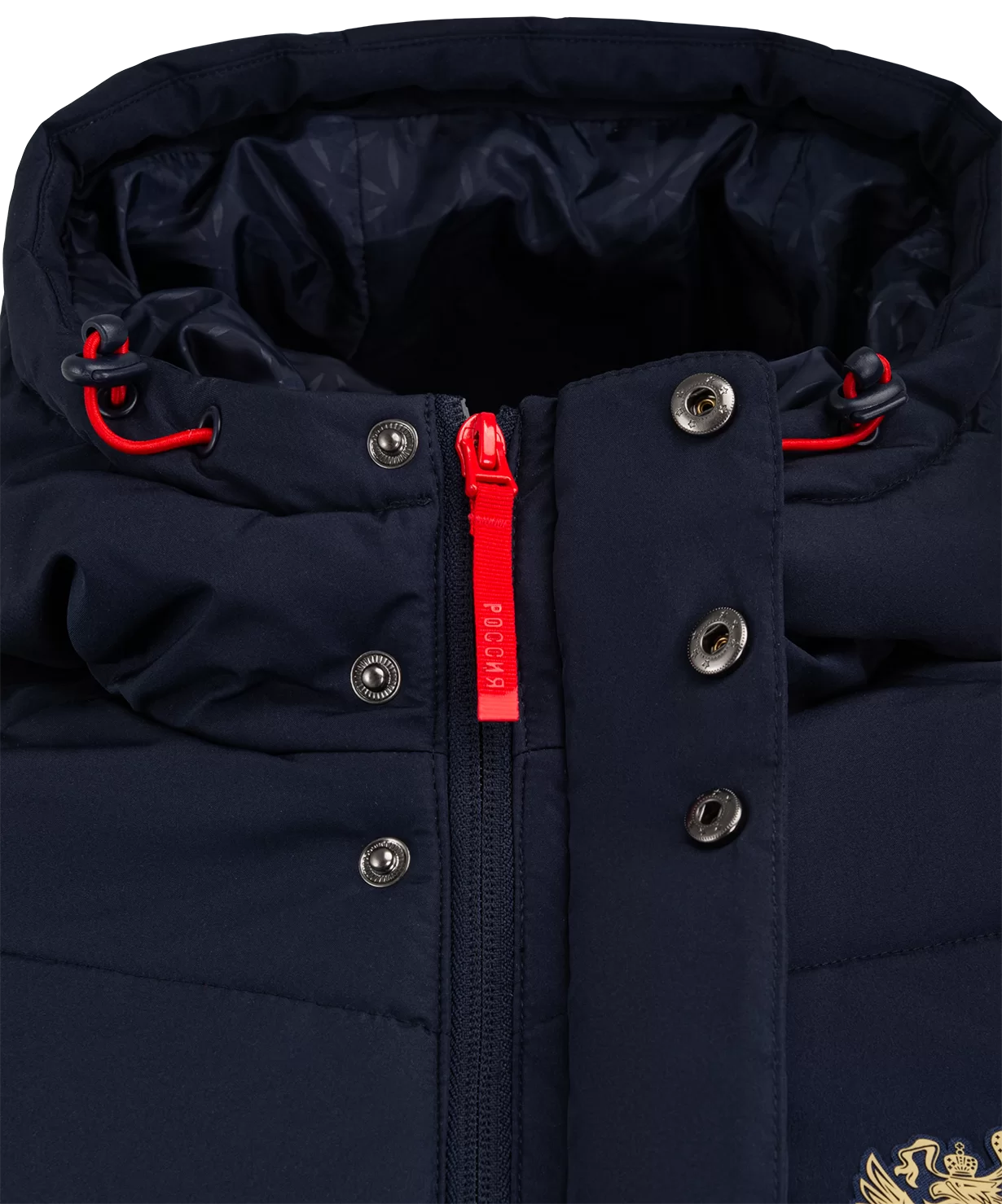 Фото Куртка утепленная NATIONAL PerFormPROOF Padded Jacket, темно-синий со склада магазина СпортСЕ