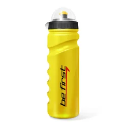 Бутылка для воды Be First 750 мл с крышкой, желтый 75-yellow