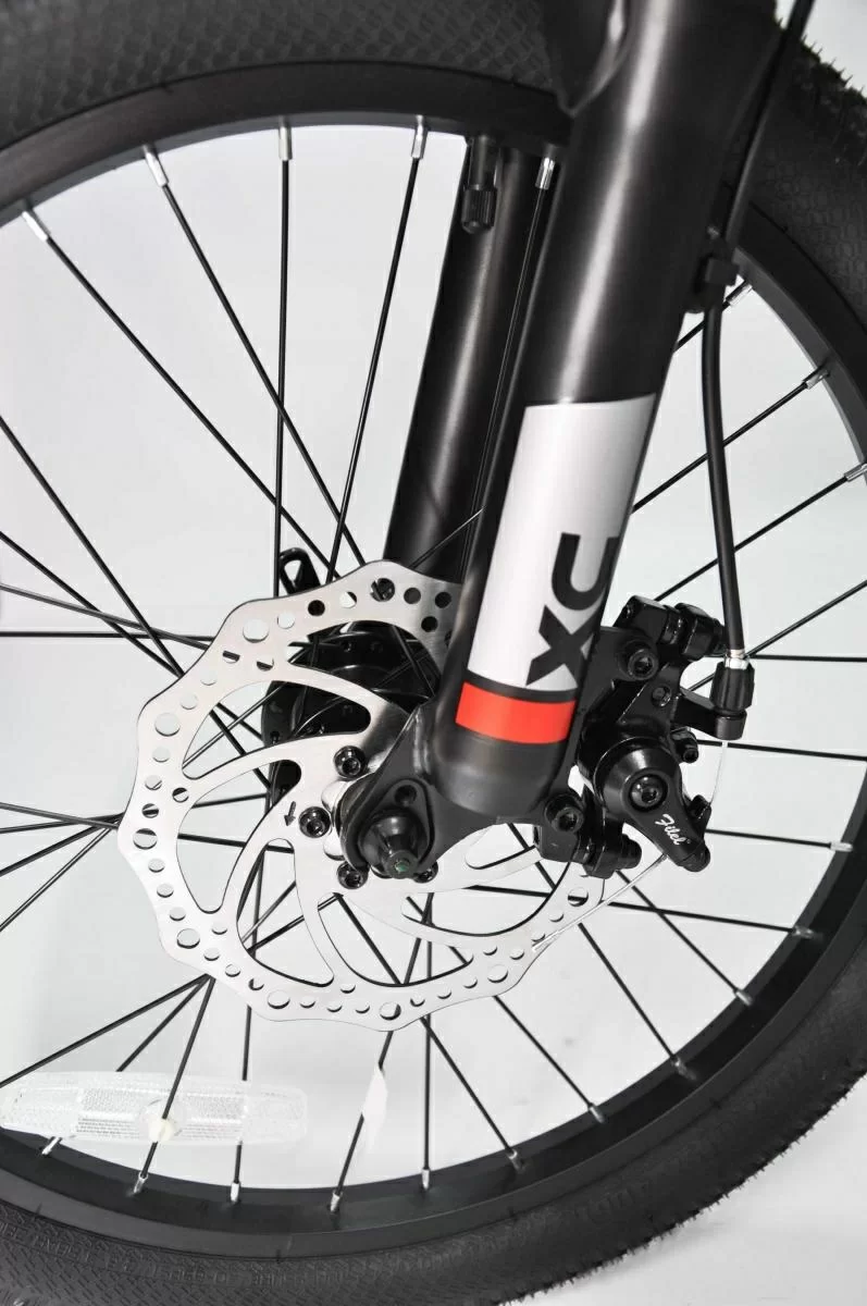 Фото Велосипед TechTeam Sprint 20" чёрный (чёрно-красный) со склада магазина СпортСЕ