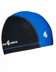 Шапочка для плавания Mad Wave Duotone black/blue  M0527 02 0 04W