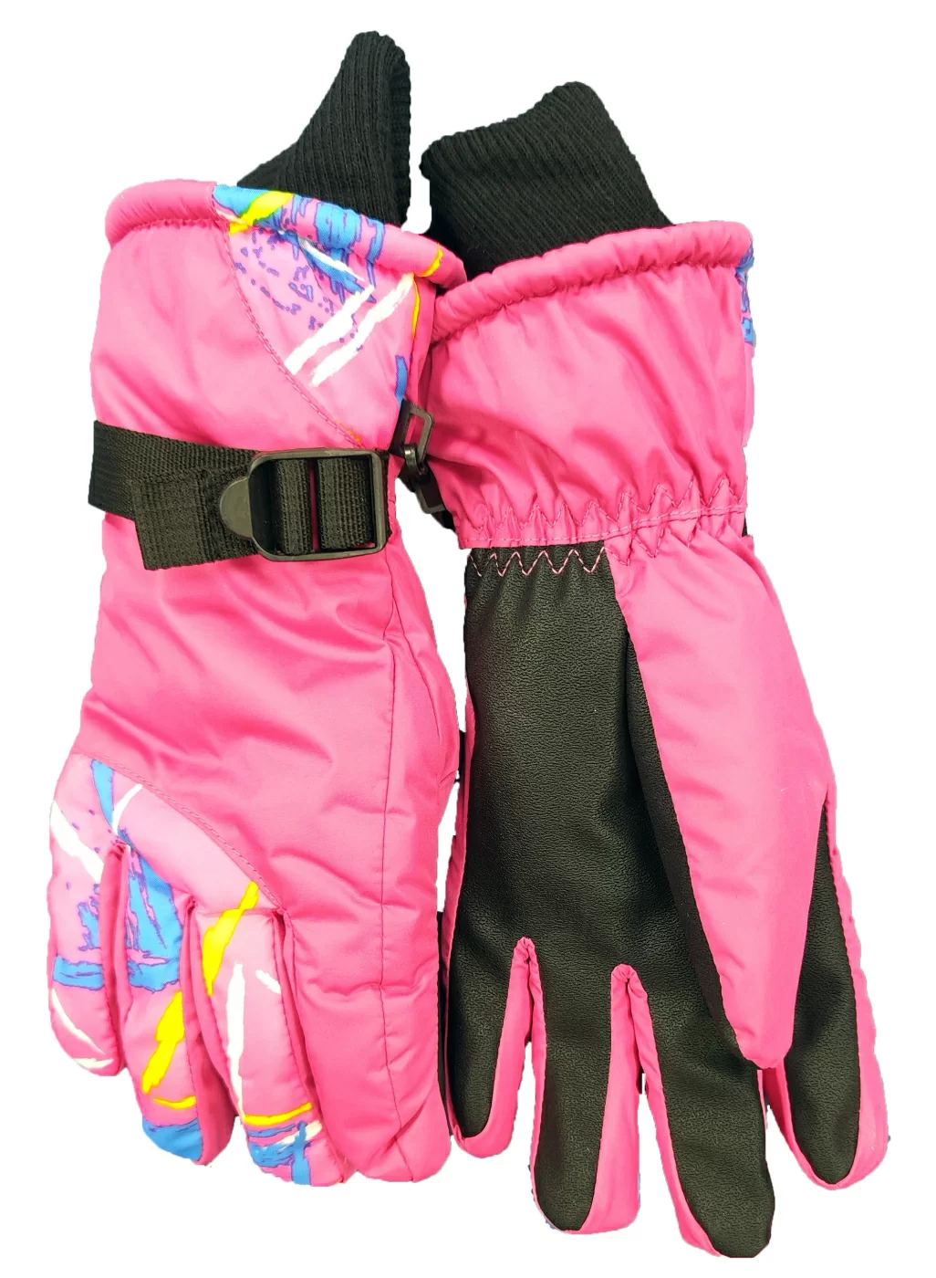 Фото Перчатки г/лыжные на меху женские (цвета в ассорт.) P-XS-9 со склада магазина СпортСЕ