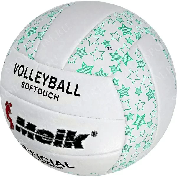 Фото Мяч волейбольный Meik-2898 R18039-3 PU зеленый 10015842 со склада магазина СпортСЕ