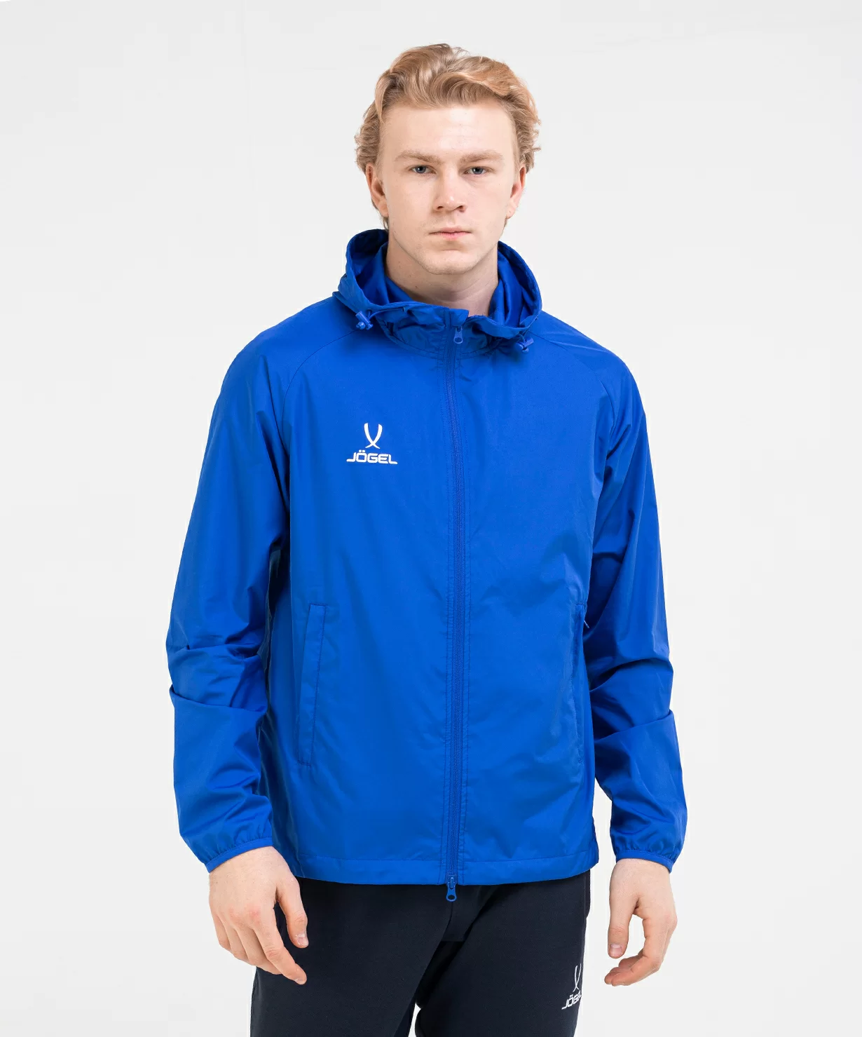 Фото Куртка ветрозащитная CAMP Rain Jacket, синий со склада магазина СпортСЕ