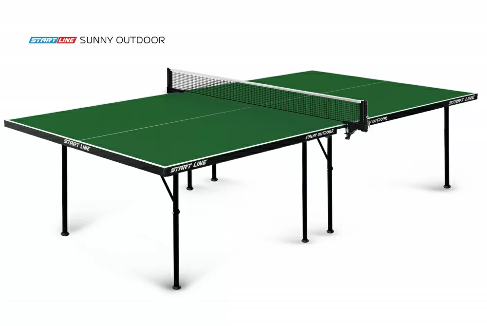 Фото Теннисный стол Start Line Sunny Outdoor green со склада магазина СпортСЕ