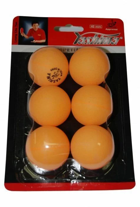 Фото Мяч для настольного тенниса Yashima 31012Р 2* 40 мм 6шт. со склада магазина СпортСЕ
