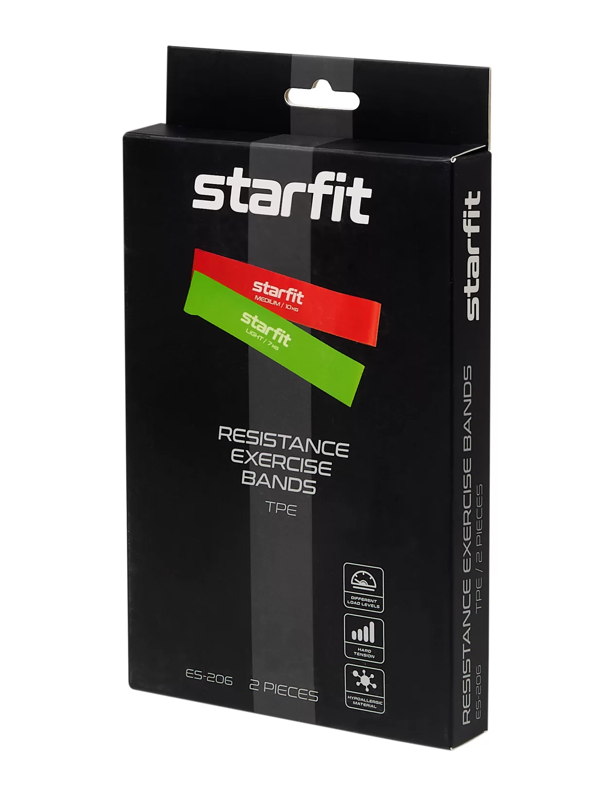 Фото Мини-эспандеры StarFit ES-206 черный/серый 2 шт ЦБ-00001570 со склада магазина СпортСЕ