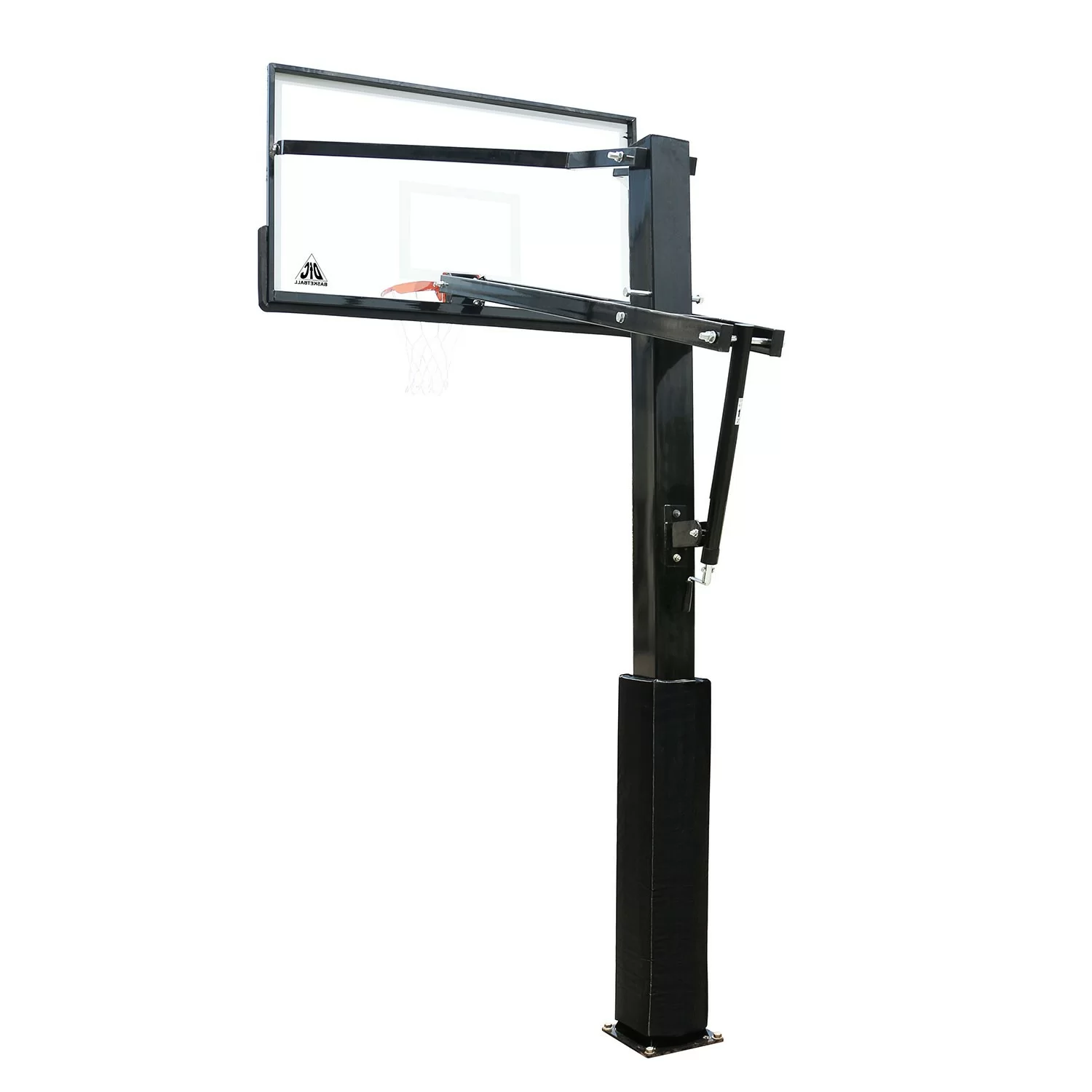 Фото Баскетбольная стационарная стойка DFC ING72GU 180x105см стекло 10мм (Пять коробов). со склада магазина СпортСЕ