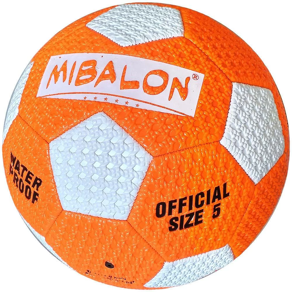 Фото Мяч для пляжного футбола C33389-1 р.5 PVC 2.6, 310-320 гр оранжевый 10017253 со склада магазина СпортСЕ