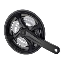 Шатуны Prowheel TY-CM99 3x8/3x7 ск 28-38-48T 175 мм MTB черный TY-CM99