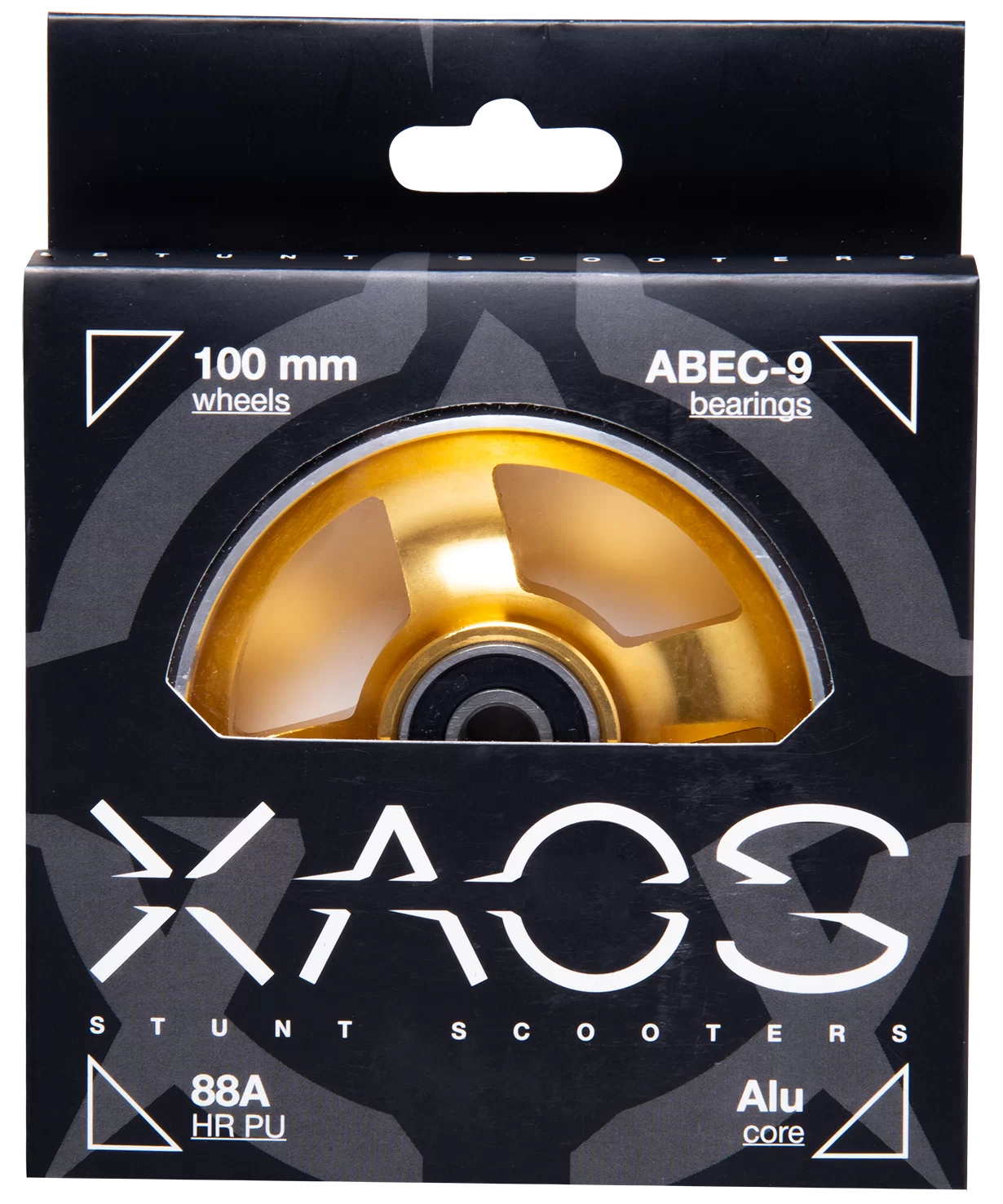 Фото Колесо для самоката Xaos Plus Gold 100 мм УТ-00018851 со склада магазина СпортСЕ