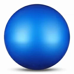 Мяч для художественной гимнастики 15 см 300 г Indigo металлик синий IN315