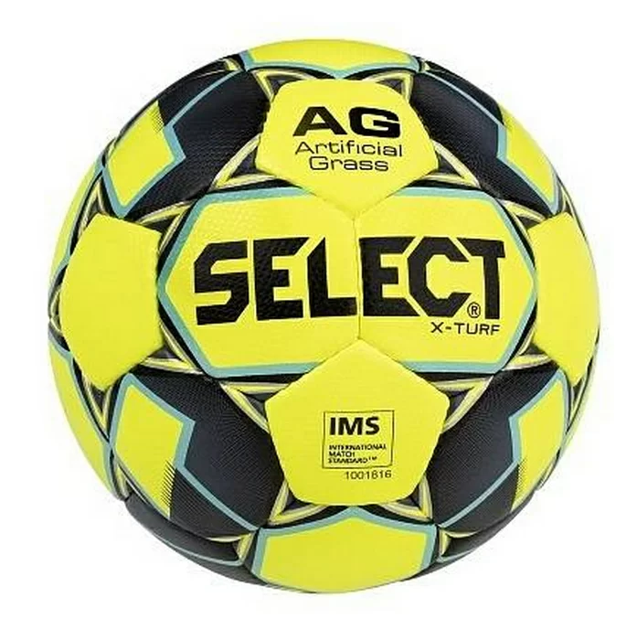 Фото Мяч футбольный Select X-Turf №5 жел/чер/син 810118 со склада магазина СпортСЕ