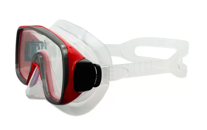 Фото Маска для плавания Salvas Geo Md Mask силикон р. Medium красный CA140S1RYSTH со склада магазина СпортСЕ