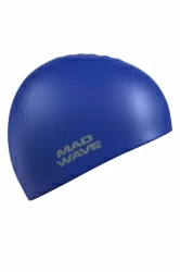 Шапочка для плавания Mad Wave Intensiv Big blue M0531 12 2 03W
