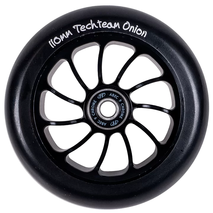 Фото Колесо для самоката TechTeam X-Treme 110*24мм,Onion,black со склада магазина СпортСЕ