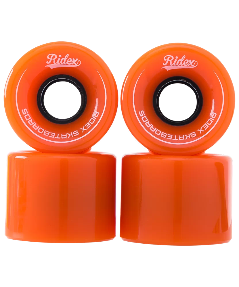 Фото Колеса для круизеров Ridex SB 82А 60*45 мм оранжевые (4 шт) 12304 со склада магазина СпортСЕ