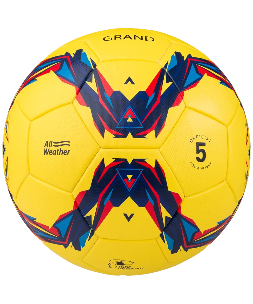 Фото Мяч футбольный Jogel JS-1010 Grand №5 желтый  15438 со склада магазина СпортСЕ