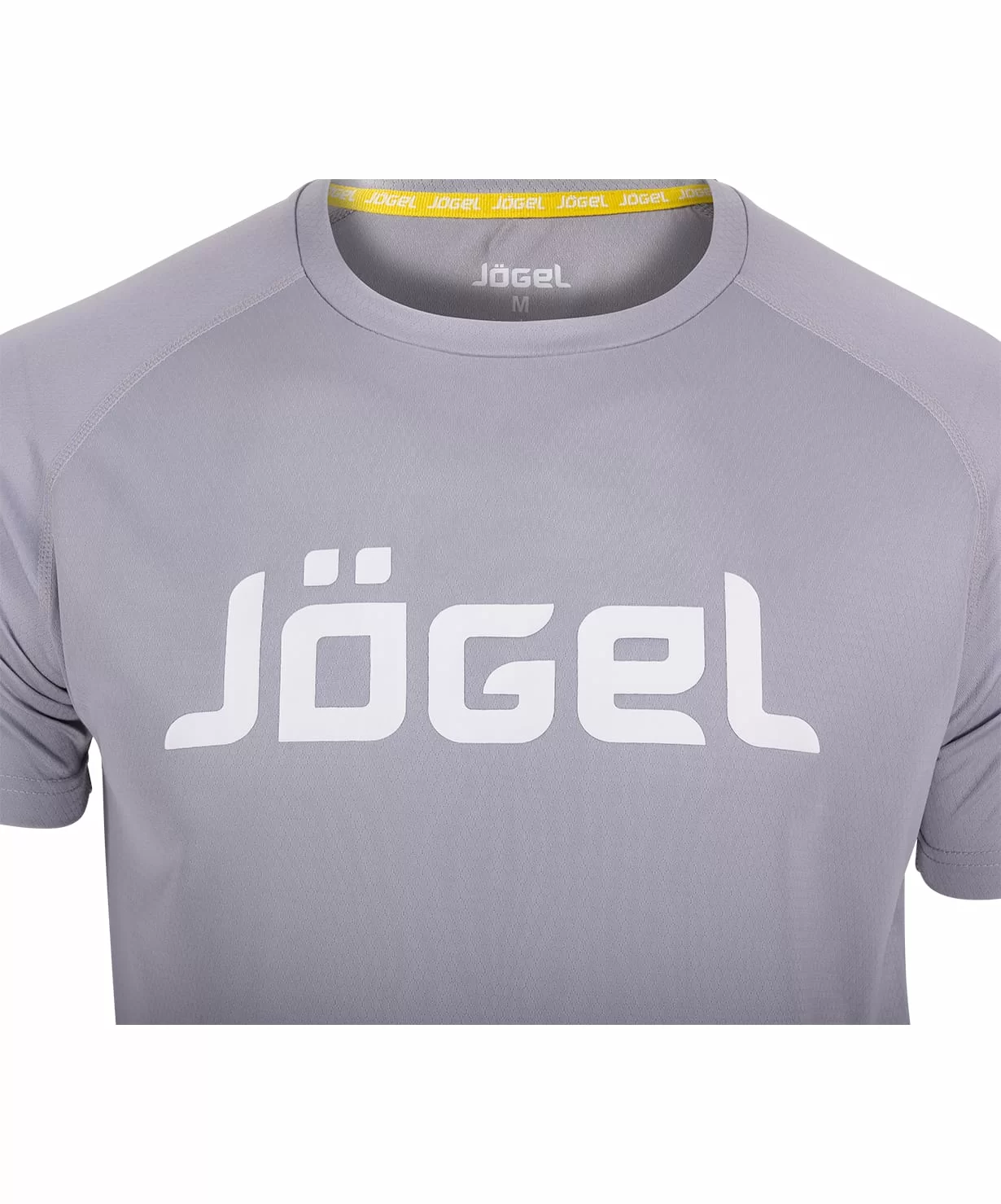 Фото Футболка Jogel JTT-1041-081 полиэстер серый/белый 13748 со склада магазина СпортСЕ