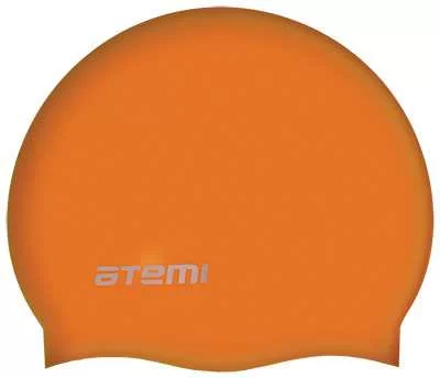 Фото Шапочка для плавания Atemi SC106 силикон оранж со склада магазина СпортСЕ