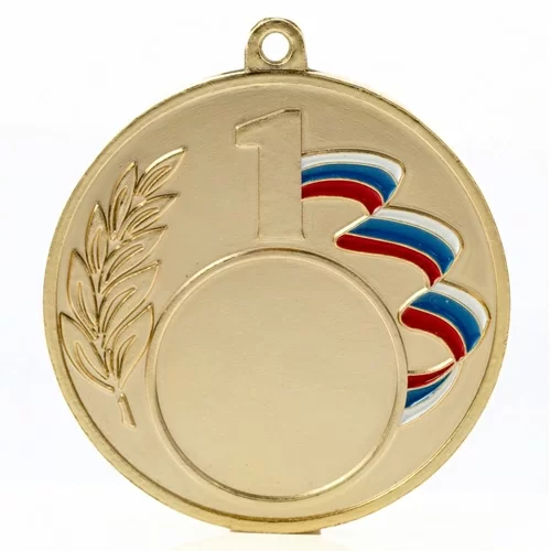 Фото Медаль 50мм PR  золото 004.01 со склада магазина СпортСЕ