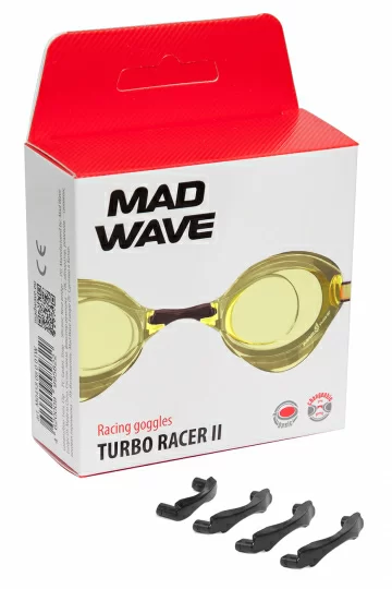 Фото Очки для плавания Mad Wave Turbo Racer II стартовые yellow M0458 06 0 06W со склада магазина СпортСЕ