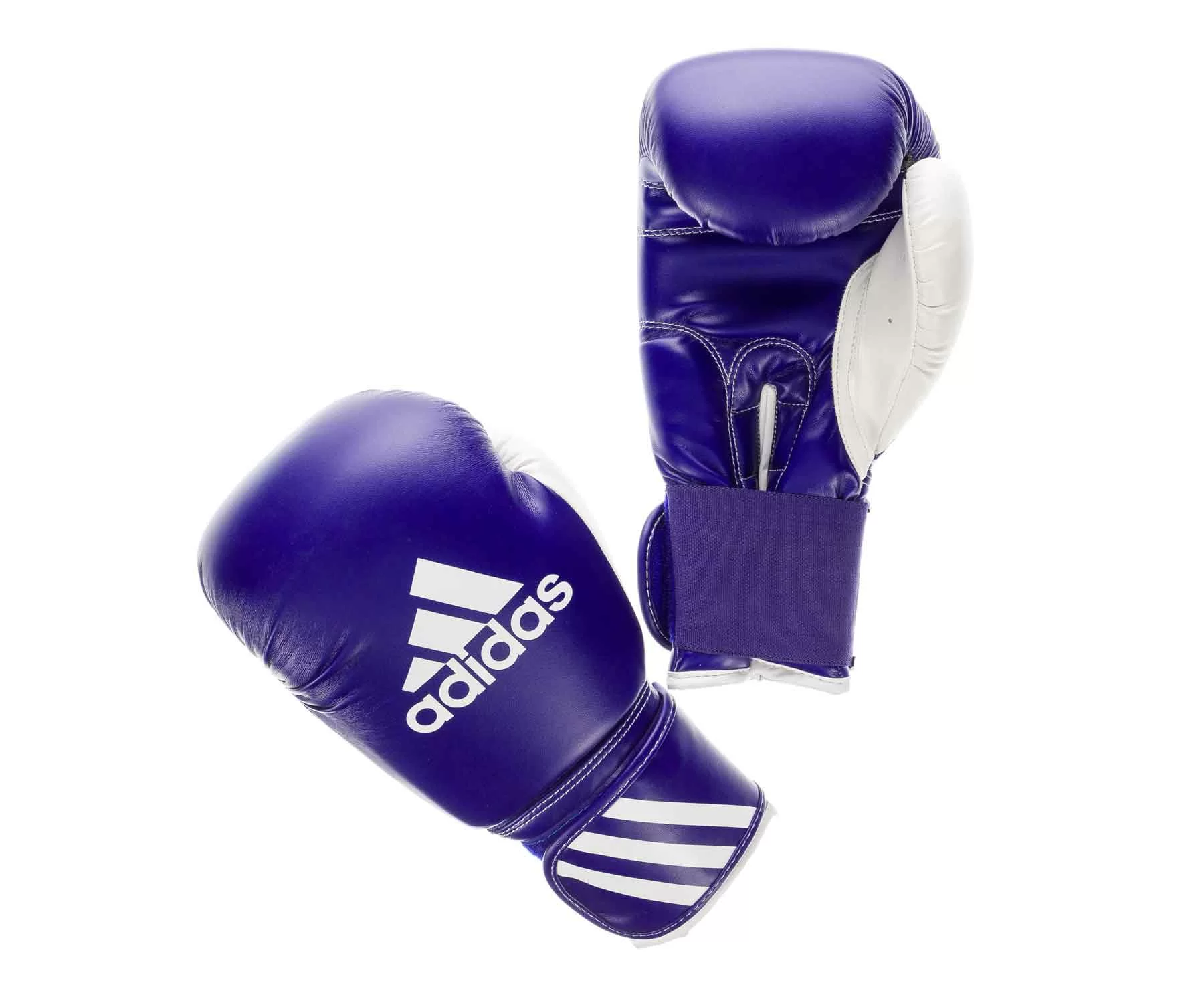 Фото Перчатки боксерские Adidas Response к/з син/бел ADIBT01 со склада магазина СпортСЕ