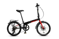 Велосипед HORST Katran 2024 Чёрно-красный