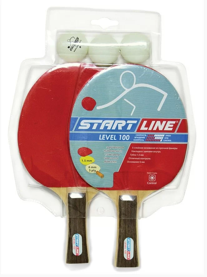 Фото Набор для настольного тенниса Start Line Level 100 61-200 со склада магазина СпортСЕ
