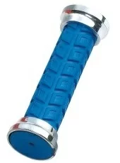Фото Грипсы GW-08019-17A 125мм мягкая резина с фиксатором синий со склада магазина СпортСЕ