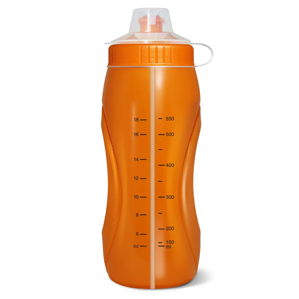 Фото Бутылка для воды Be First 700 мл оранжевая SH209O со склада магазина СпортСЕ