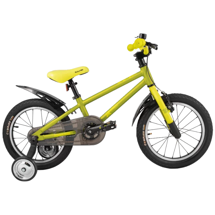 Фото Велосипед TechTeam Gulliver 20" зеленый (алюмин) со склада магазина СпортСЕ