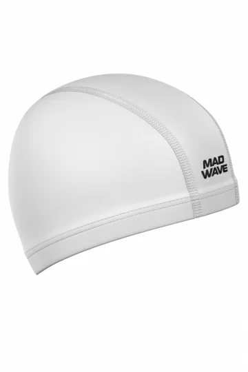 Фото Шапочка для плавания Mad Wave PUT Coated white M0585 01 0 02W со склада магазина СпортСЕ